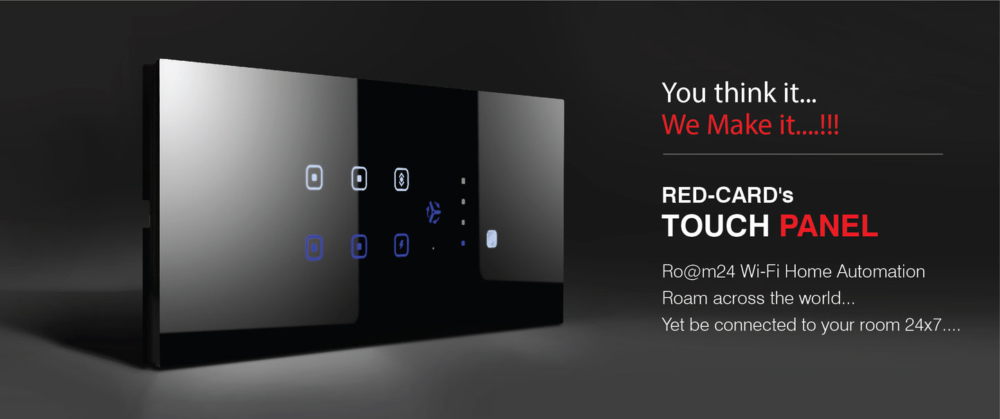 RED-CARD WI-FI SMART PANELS